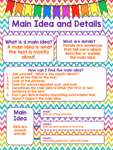 How To Teach Main Idea 4th Grade - IdeaWalls